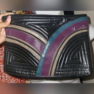 Multicolor Leather Women's Bag